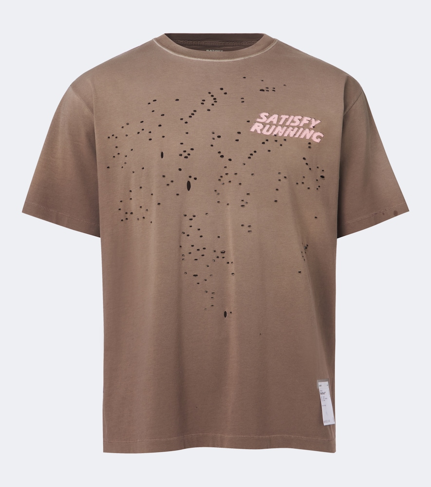 Mothtech™ Printed Cotton T-Shirt