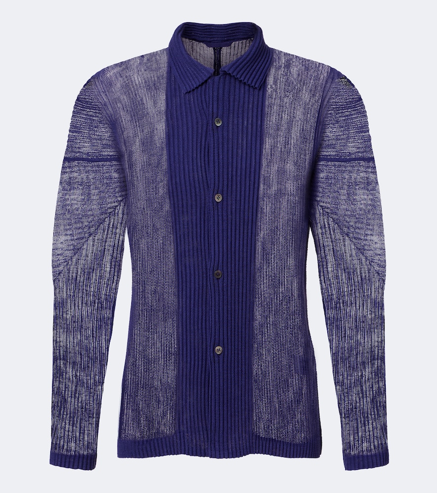 Homme Plissé Issey Miyake Chemise plissée Rustic Mesh