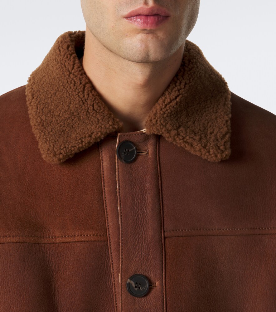 Rickson Shearling-Trimmed Jacket