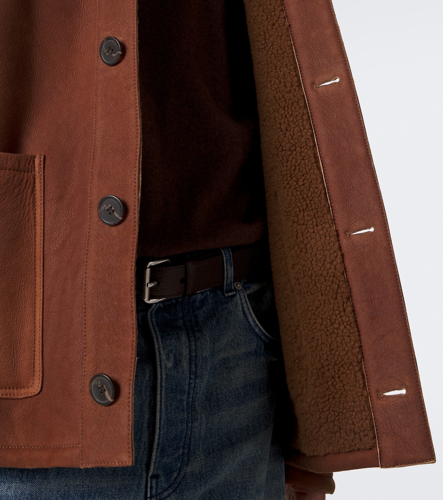Rickson Shearling-Trimmed Jacket