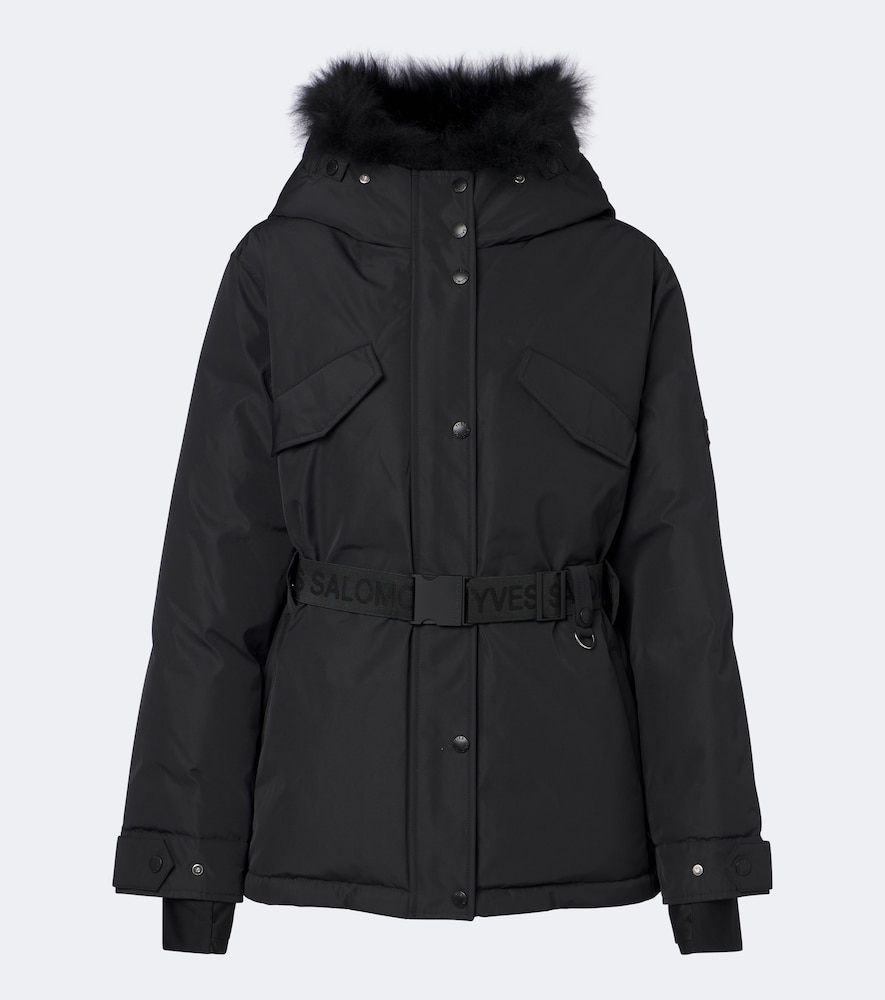 Skijacke mit Shearling
