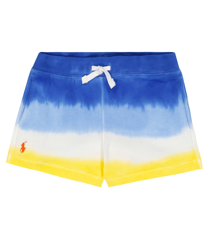 Polo Ralph Lauren Kids Tie-dye cotton shorts