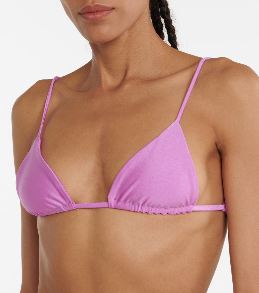  Jade Swim Jade Swim Via Triangle Bikini Top 