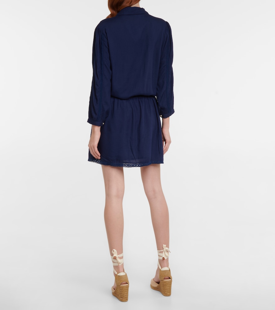  Melissa Odabash Melissa Odabash Scarlett Lace-trimmed Minidress 