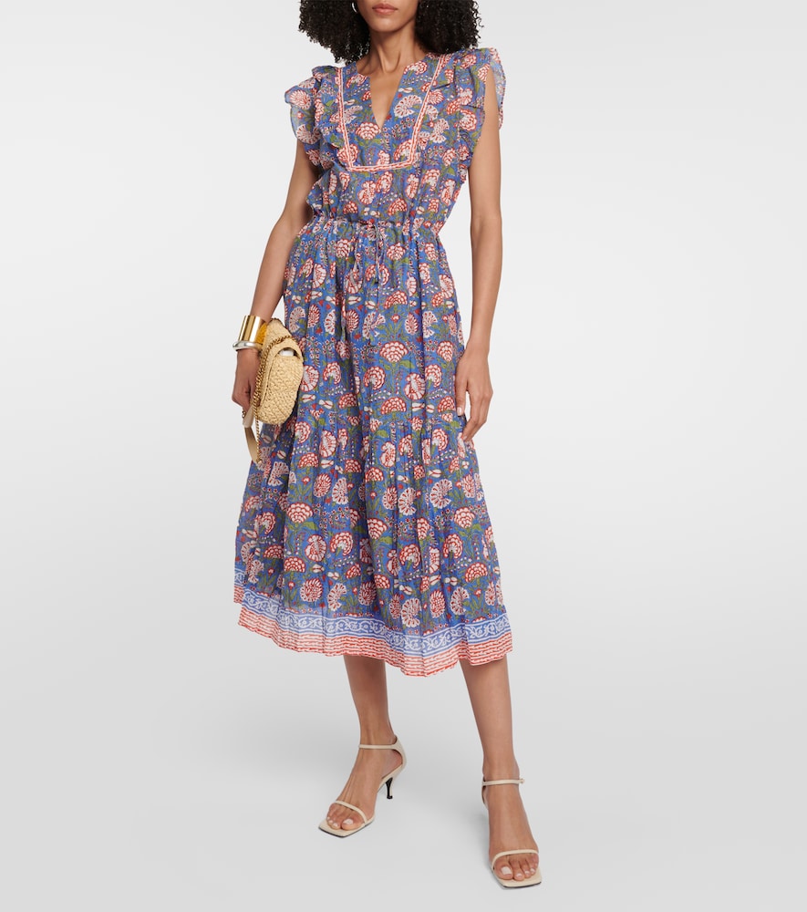  Velvet Velvet Midikleid Rosalina Aus Baumwolle 