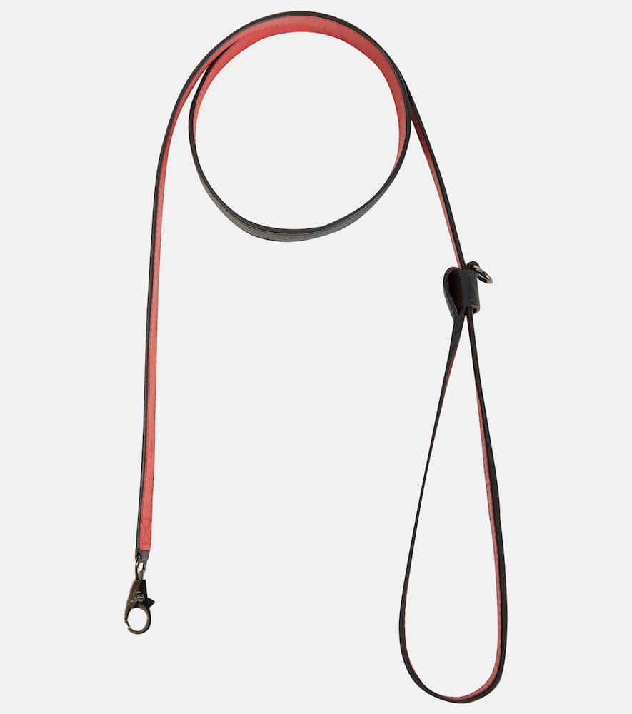 Christian Louboutin Loubileash leather dog leash