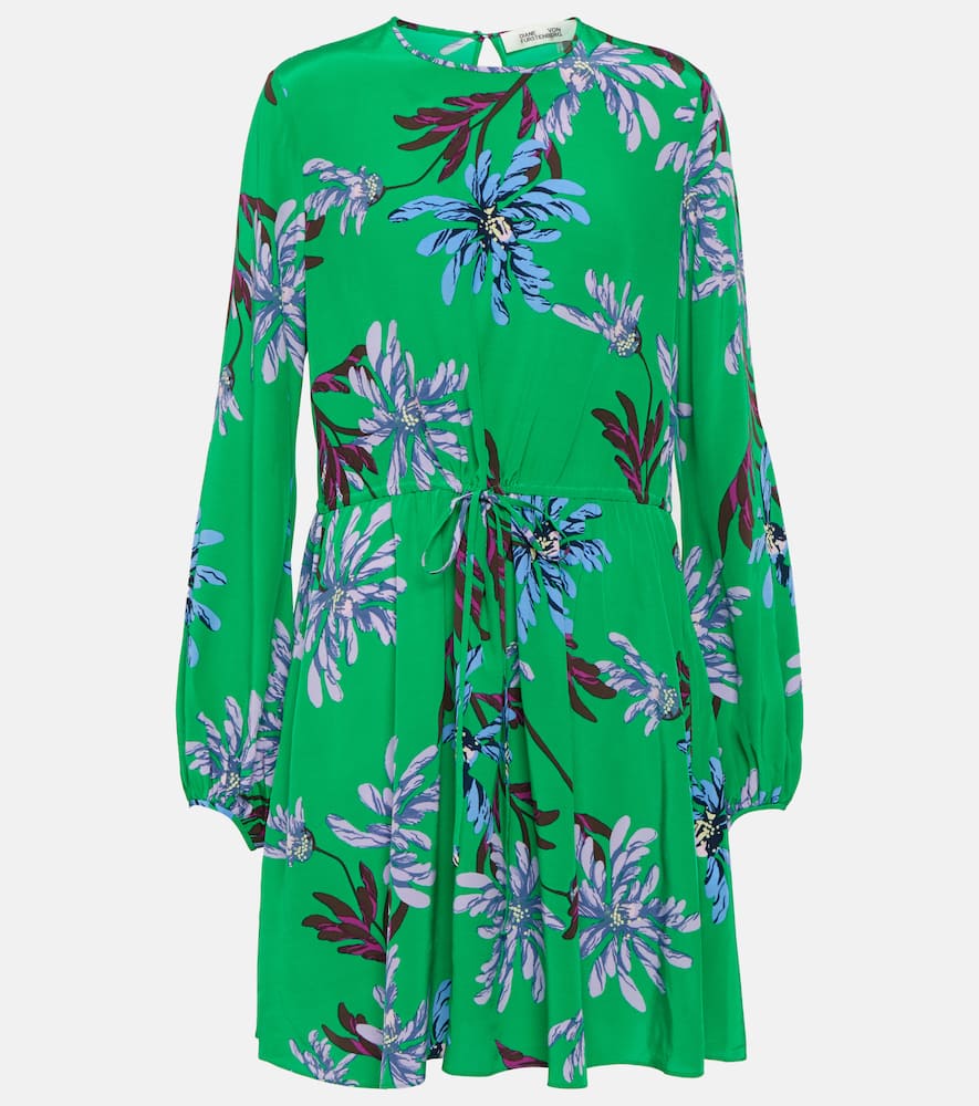 Diane von Furstenberg Sydney floral minidress