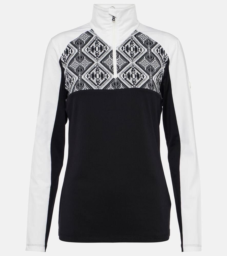 Elvira jacquard top