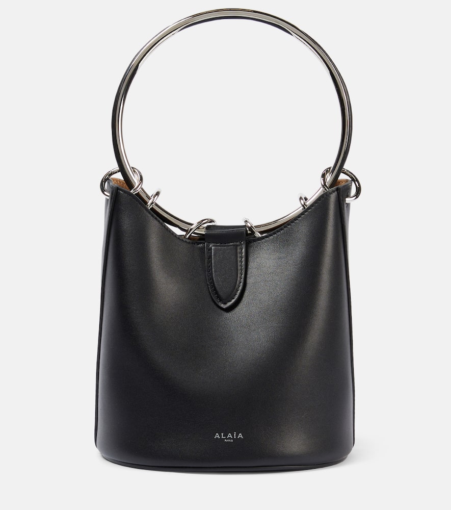 Alaïa Ring Medium leather bucket bag