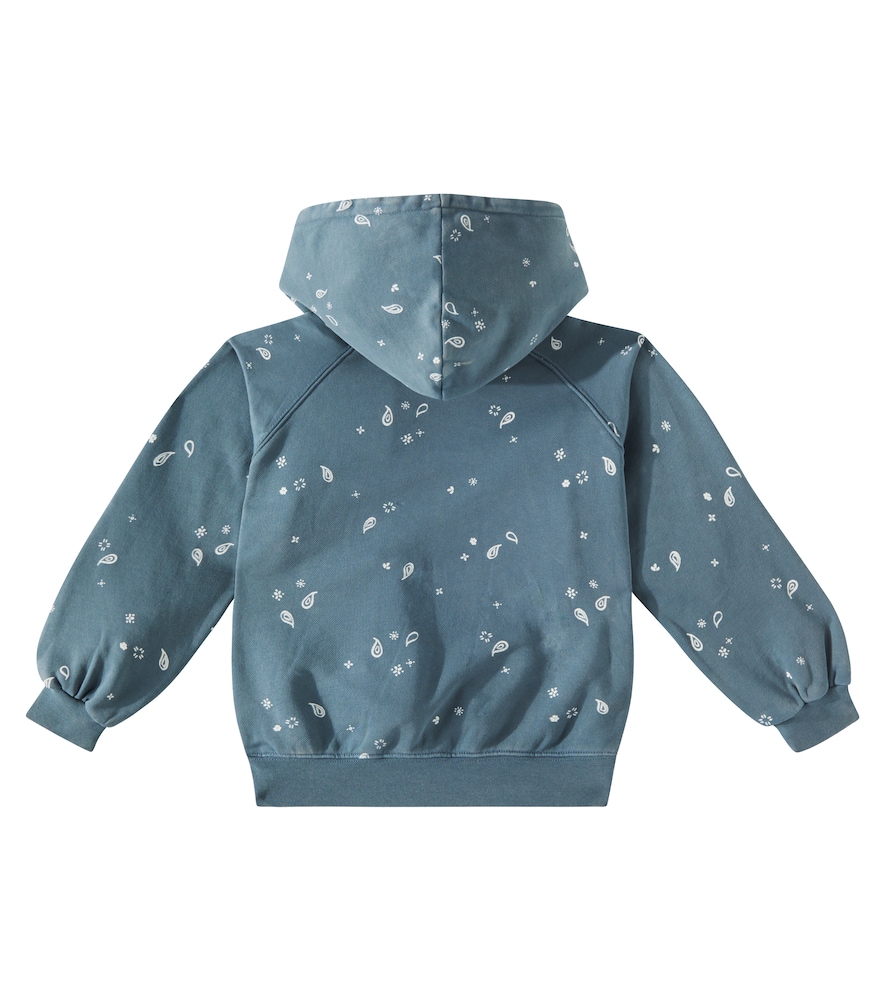  Rylee + Cru Rylee + Cru Paisley Cotton Jersey Hoodie 