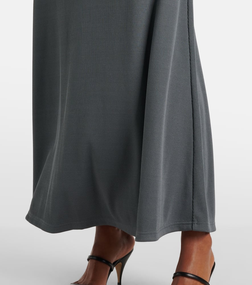 Christopher Esber Concave Stone Tank Dress In Grey