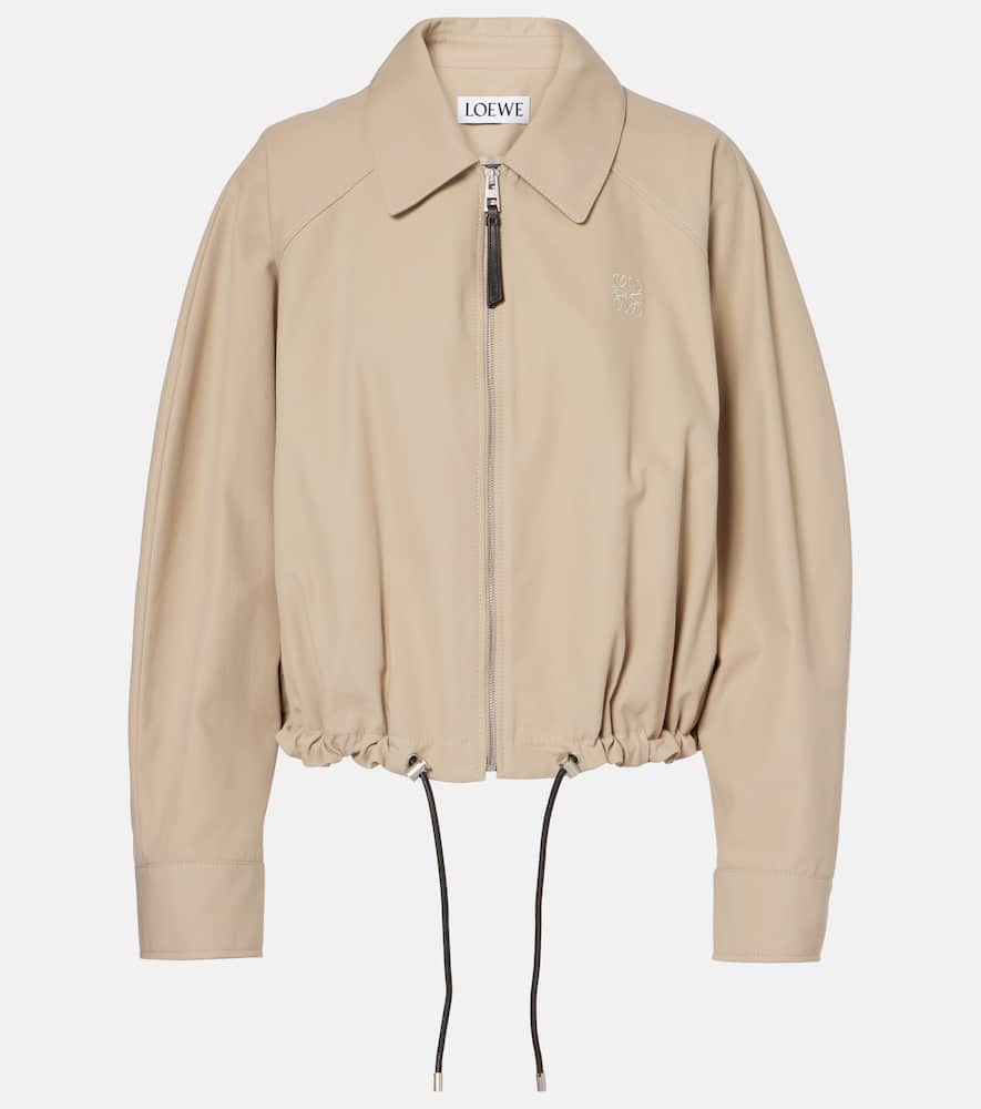 Cotton bomber jacket