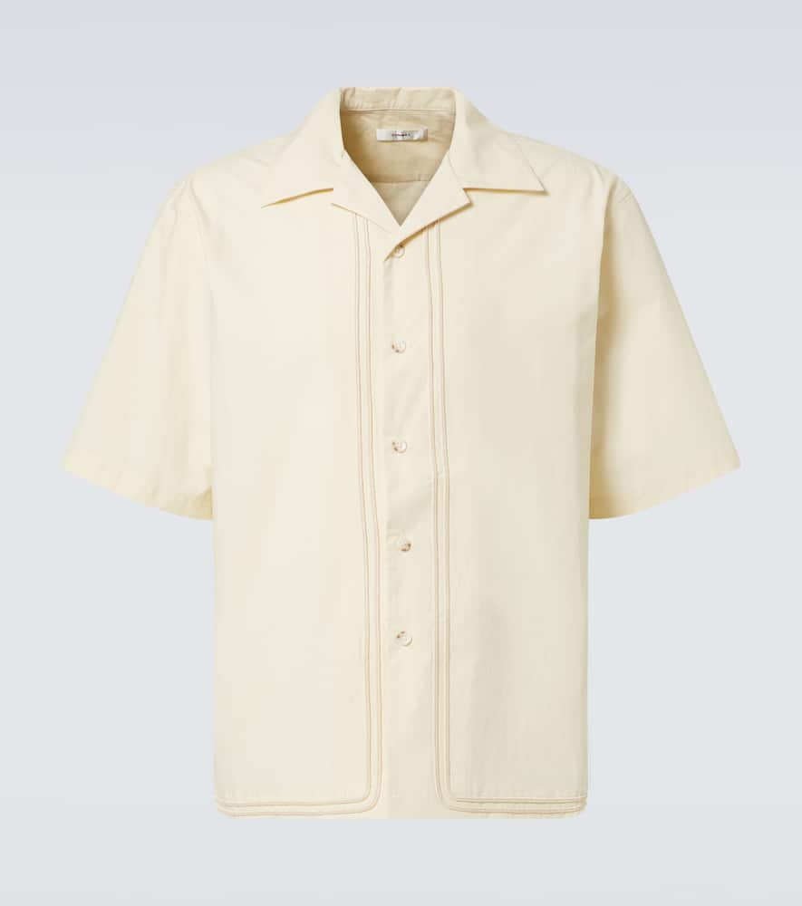 Cotton bowling shirt