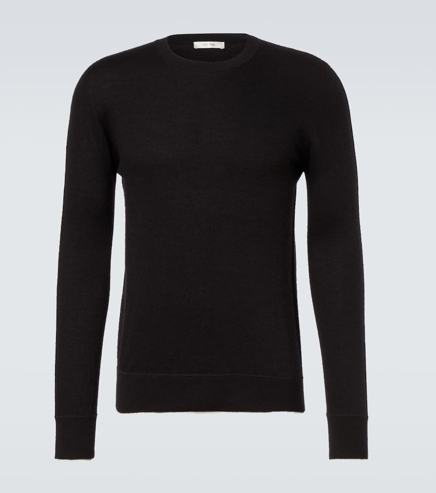 The Row Dioniso Cashmere Sweater In Black