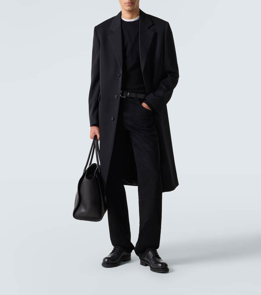 The Row Dioniso Cashmere Sweater In Black