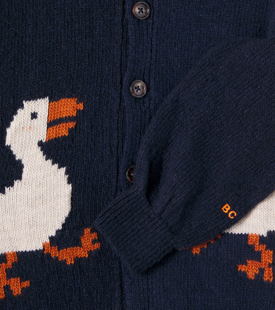  Bobo Choses Bobo Choses Cardigan La oca Aus Einem Wollgemisch 
