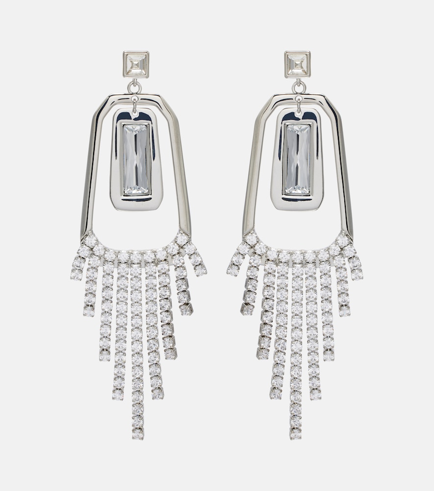 Rebecca Vallance Embellished pendant earrings