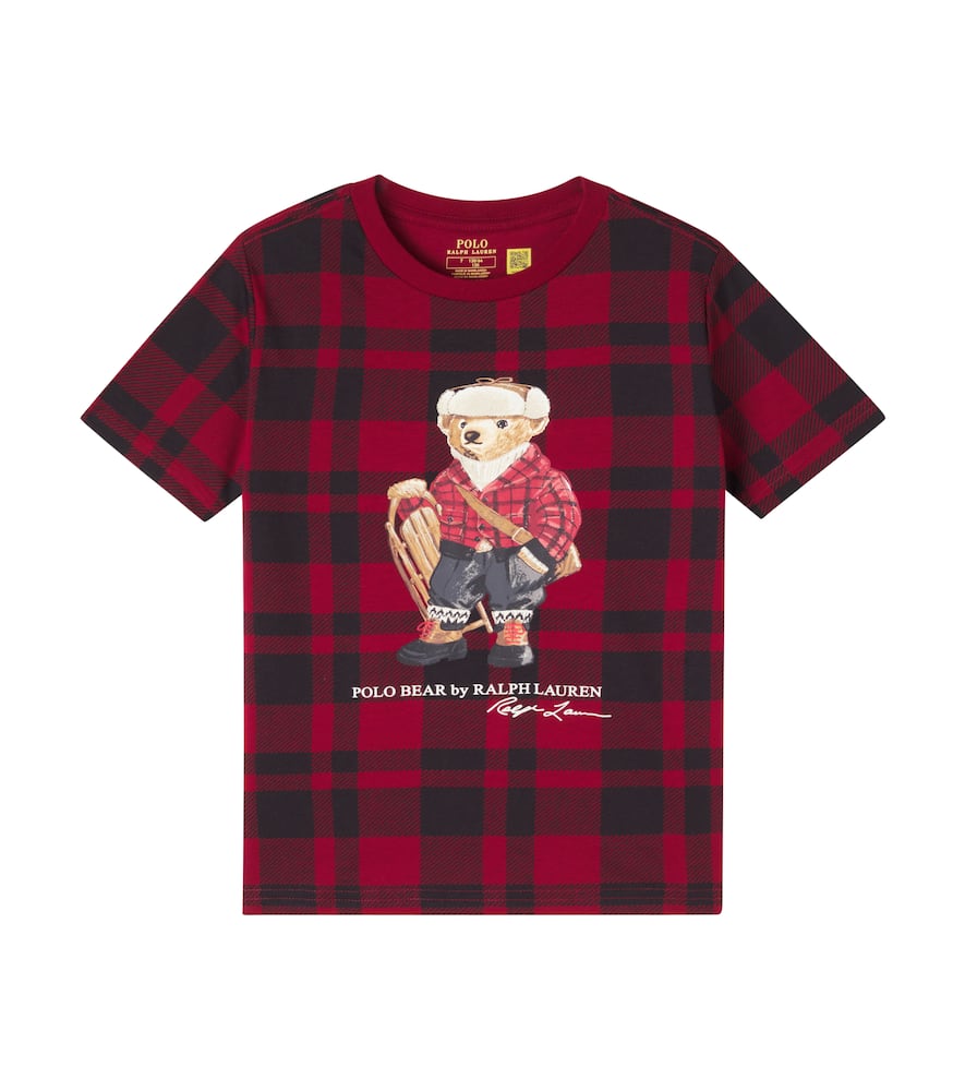 Polo Ralph Lauren Checked T-shirt In Multi