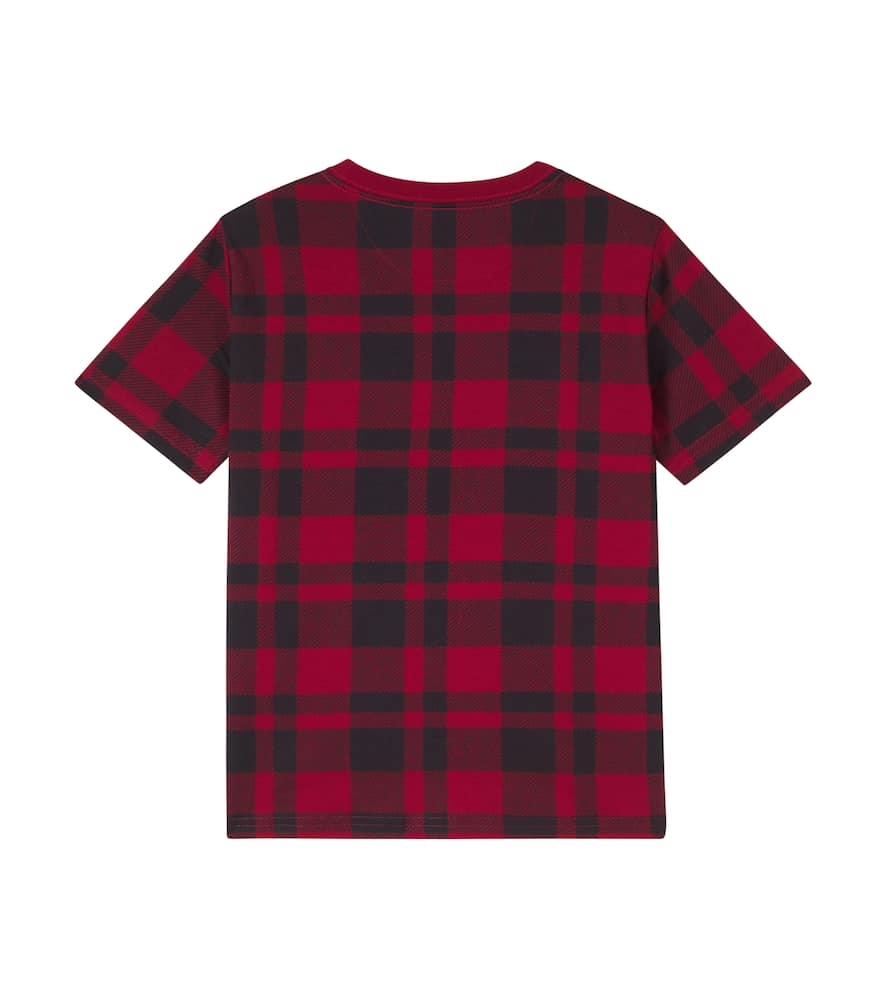Polo Ralph Lauren Checked T-shirt In Multi