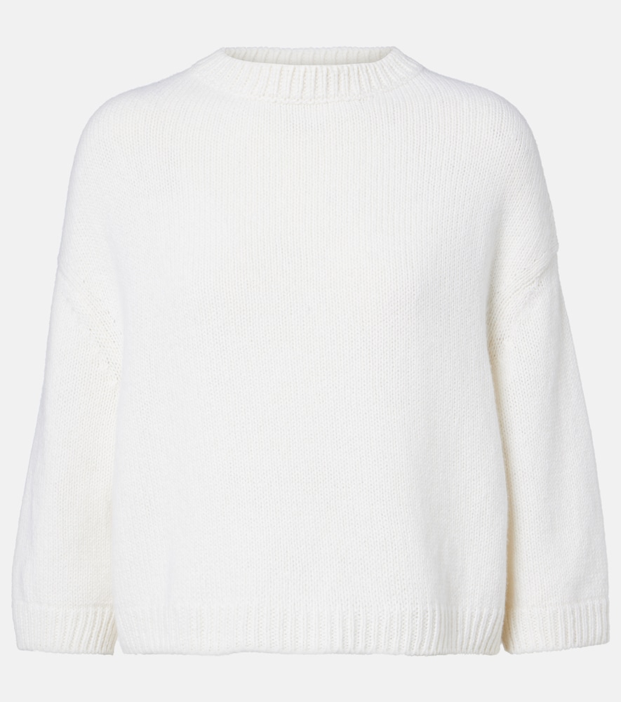 Khaite Sabina cropped cashmere sweater