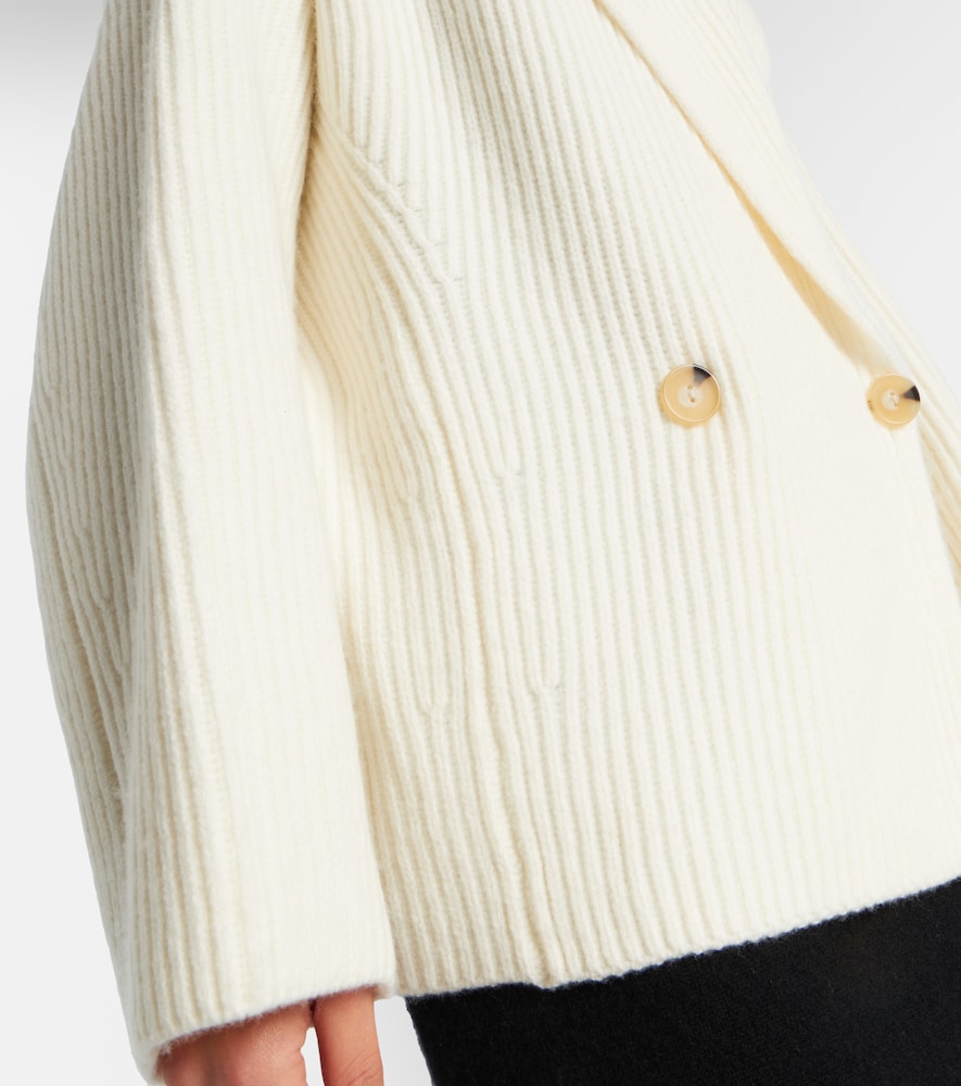  Vince Vince Ribbed-knit Wool-blend Jacket 