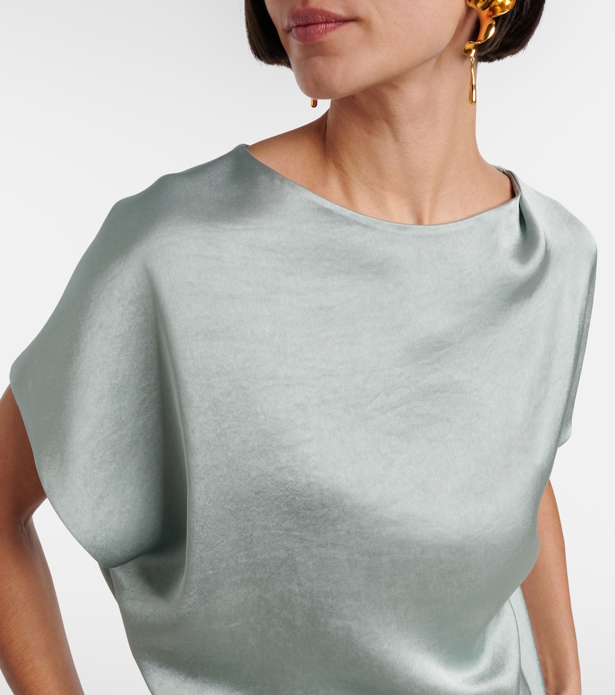  Vince Vince Top Aus Satin 