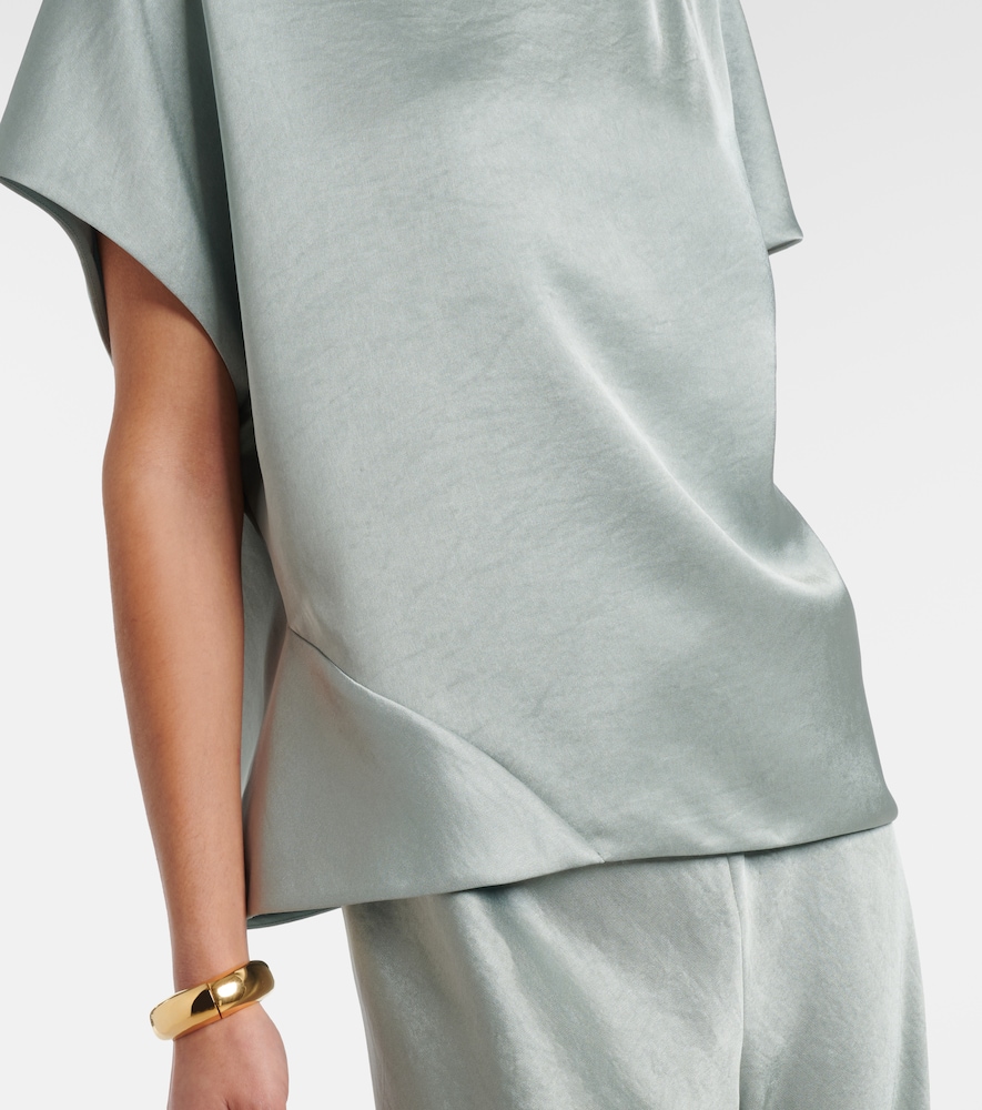  Vince Vince Top Aus Satin 