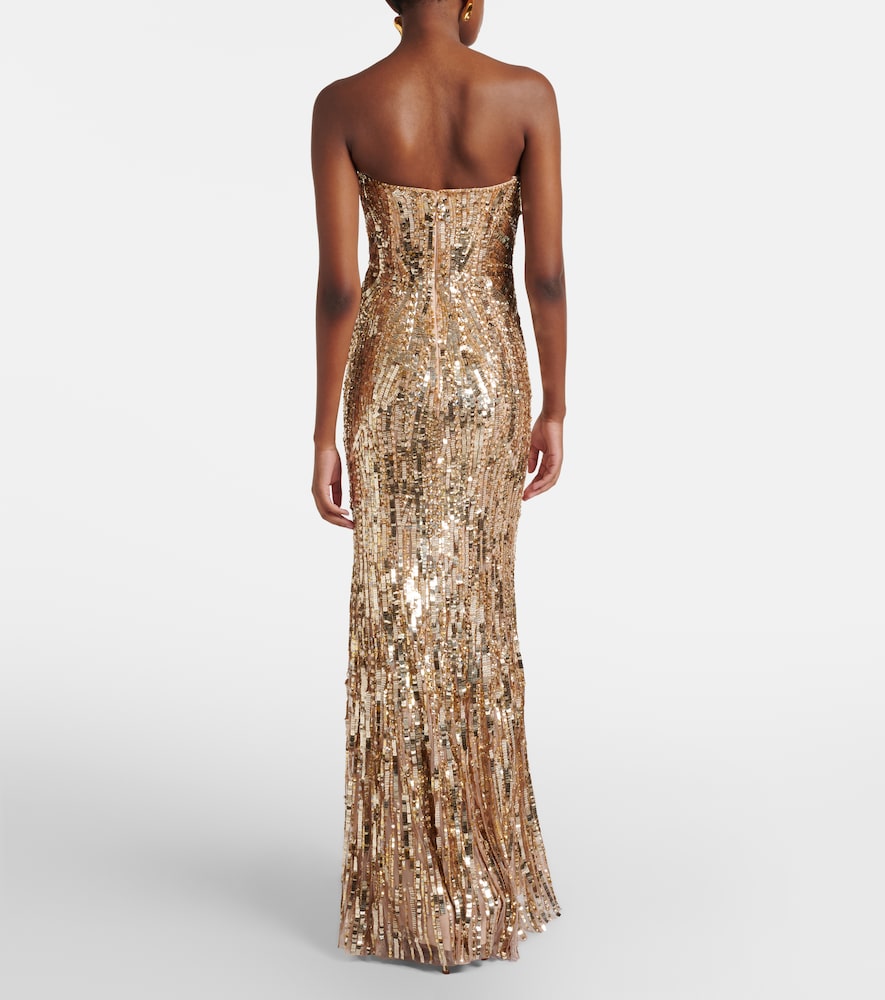  Jenny Packham Jenny Packham Robe Euphoria Mit Pailletten 