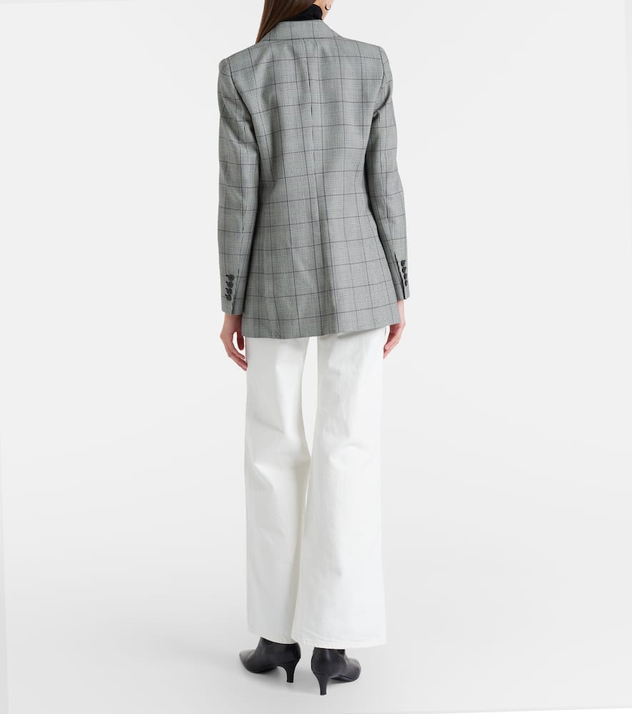 Nili Lotan Florence High-rise Flared Jeans In White