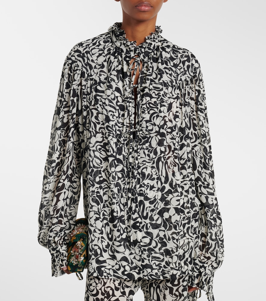  Dries Van Noten Dries Van Noten Printed Blouse 