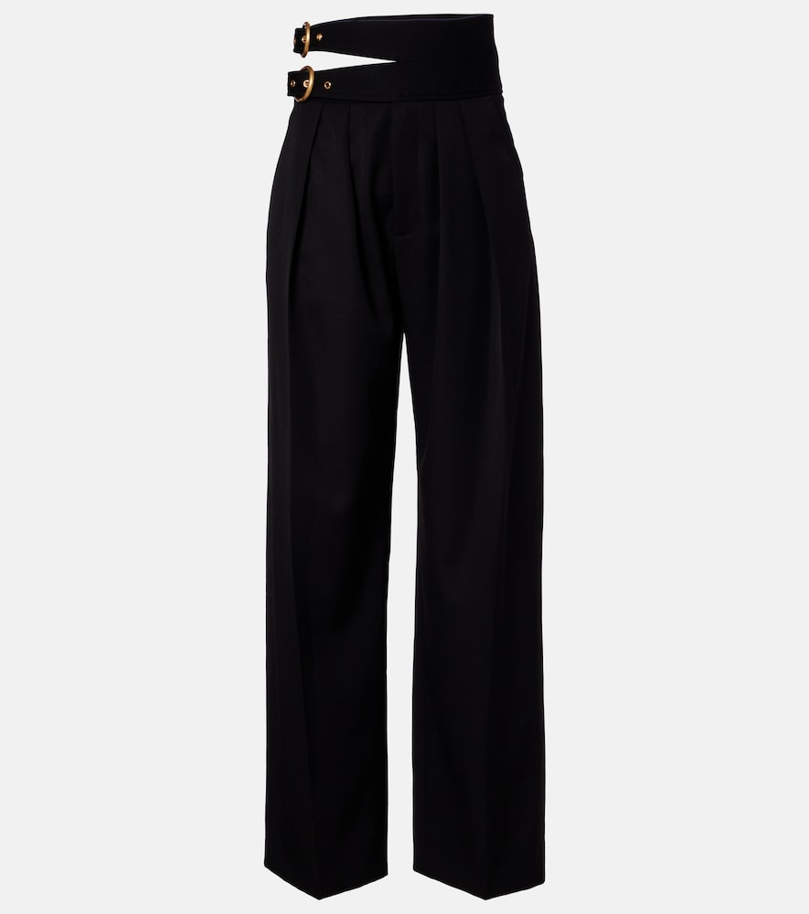 Chloe Chloé Virgin wool wide-leg pants