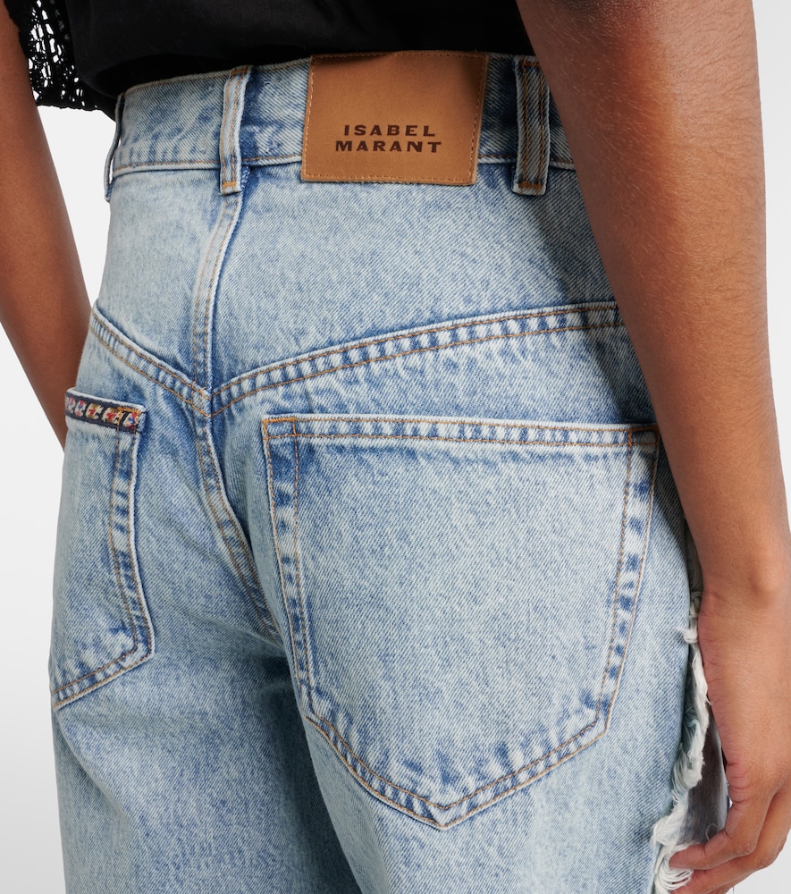  Marant Etoile Marant Etoile Bestickte Straight Jeans Maella 