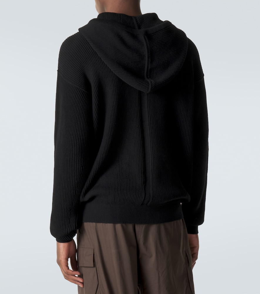  Rick Owens Rick Owens Kapuzenjacke Aus Schurwolle 