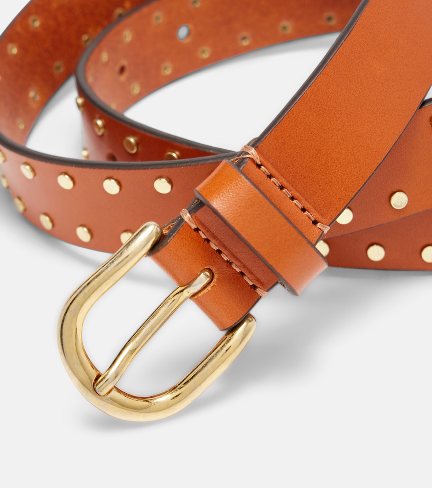  Isabel Marant Isabel Marant Ceinture Zap En Cuir à Clous 