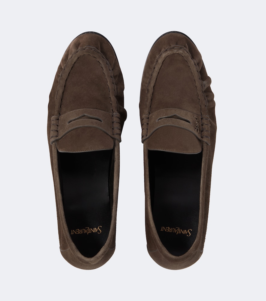  Saint Laurent Saint Laurent Loafers Le loafer Aus Veloursleder 