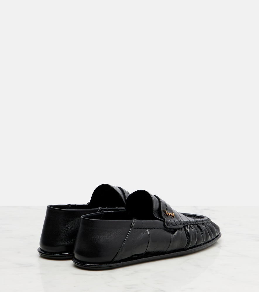  Saint Laurent Saint Laurent Loafers Aus Aalleder 