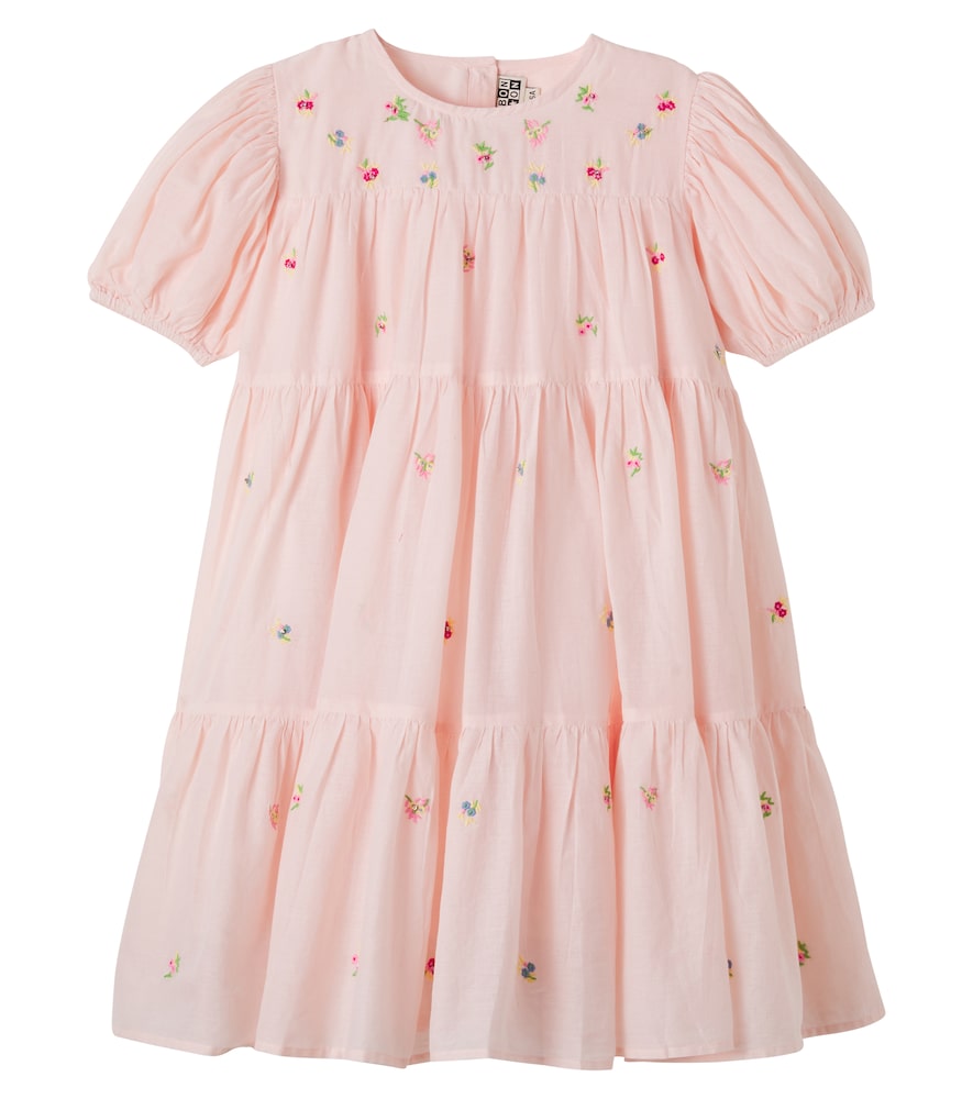 Bonton Pink Namour Embroidered Cotton Dress Y Size 4 - Mytheresa