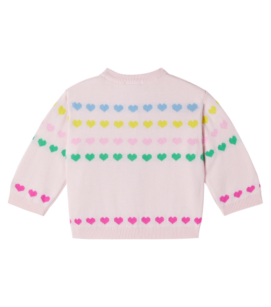  Bonton Bonton Baby Cardigan Lordine Aus Baumwoll-jacquard 