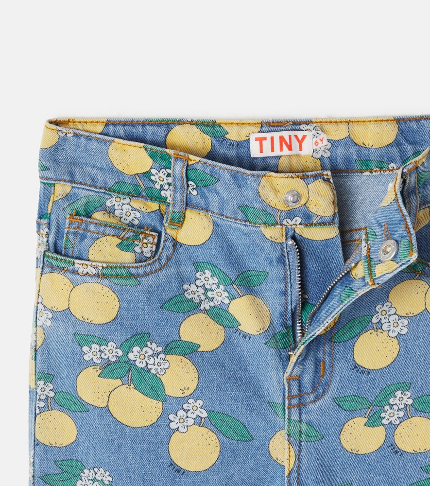  Tinycottons Tinycottons Jean Oranges Imprimé 