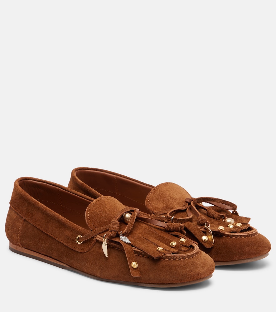 Ancient Greek Sandals Arodo suede loafers