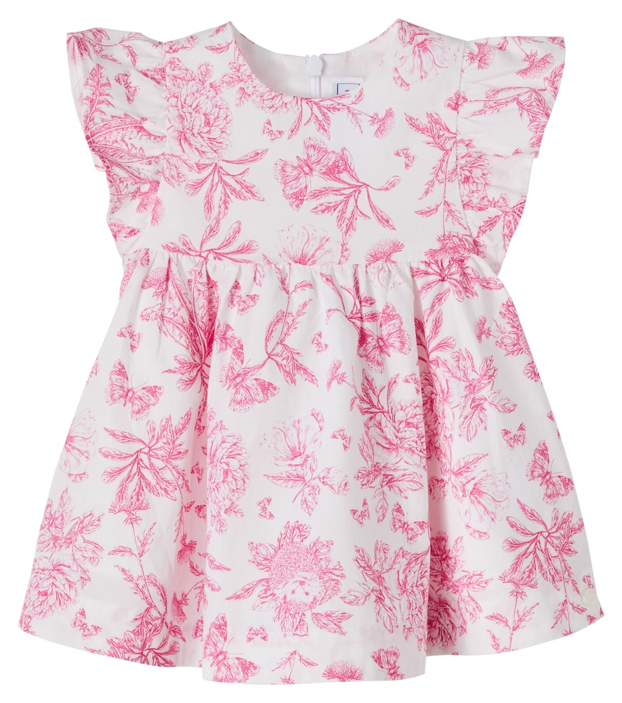 Baby – Abito in cotone con stampa floreale