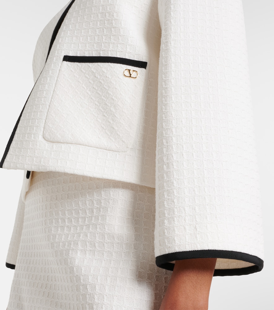  Valentino Valentino Cotton Tweed Jacket 