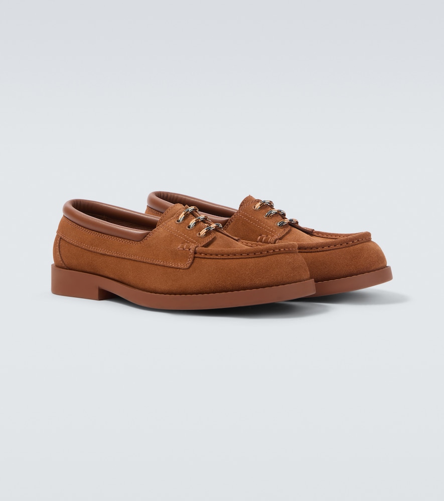 Segelschuhe Pier aus Veloursleder