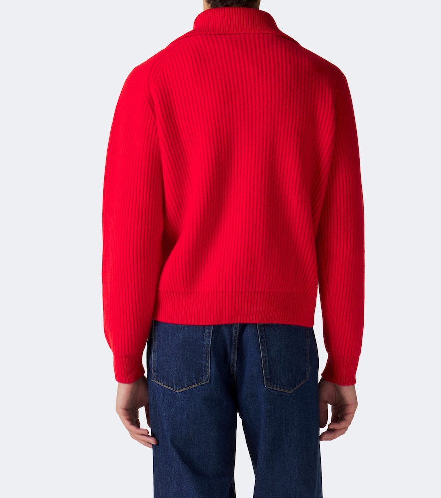 Wool Half-Zip Sweater