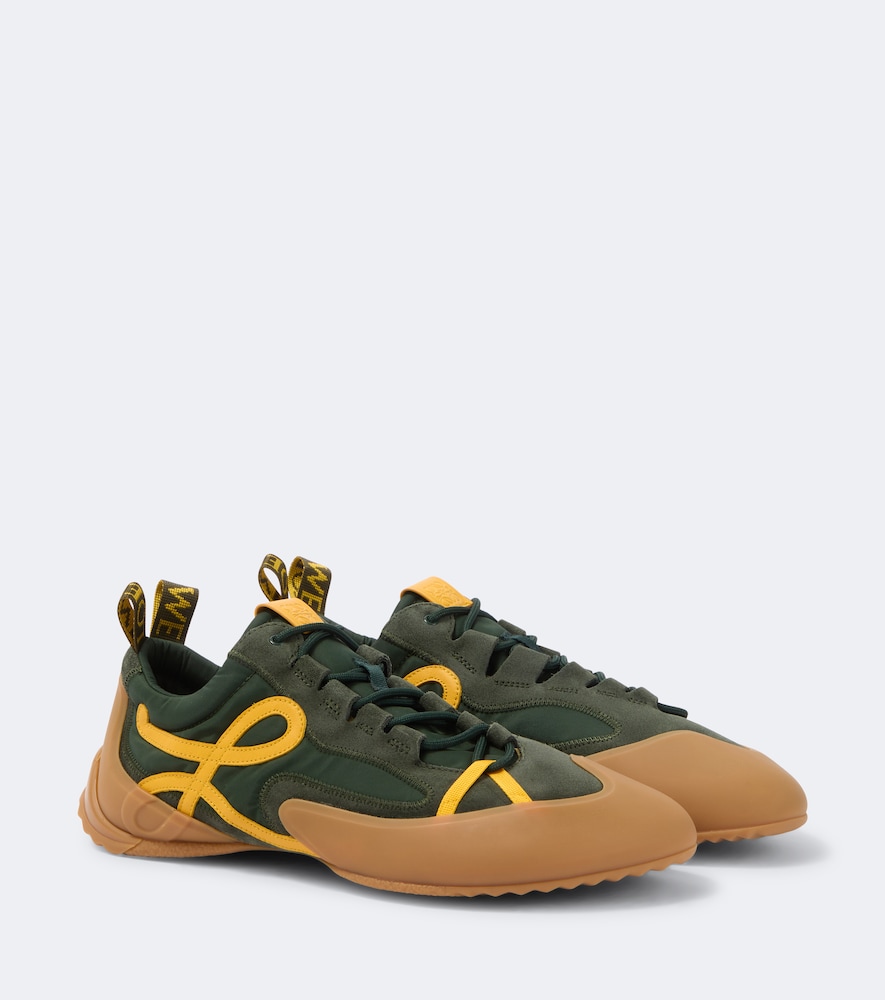 Sneakers Grip mit Veloursleder