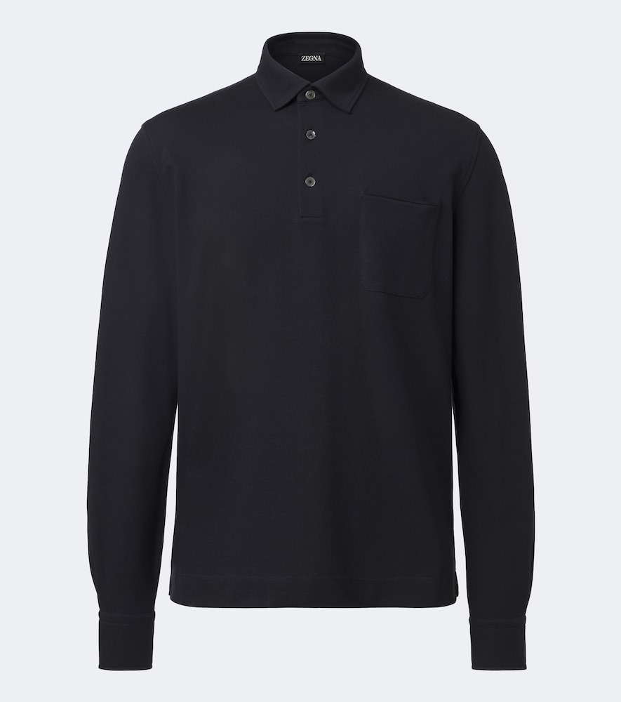 Poloshirt aus Baumwoll-Piqué