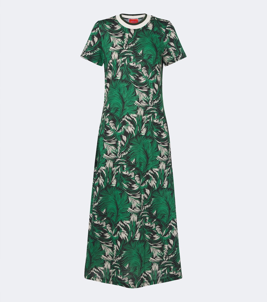Midikleid Sporty Swing aus Baumwoll-Jersey