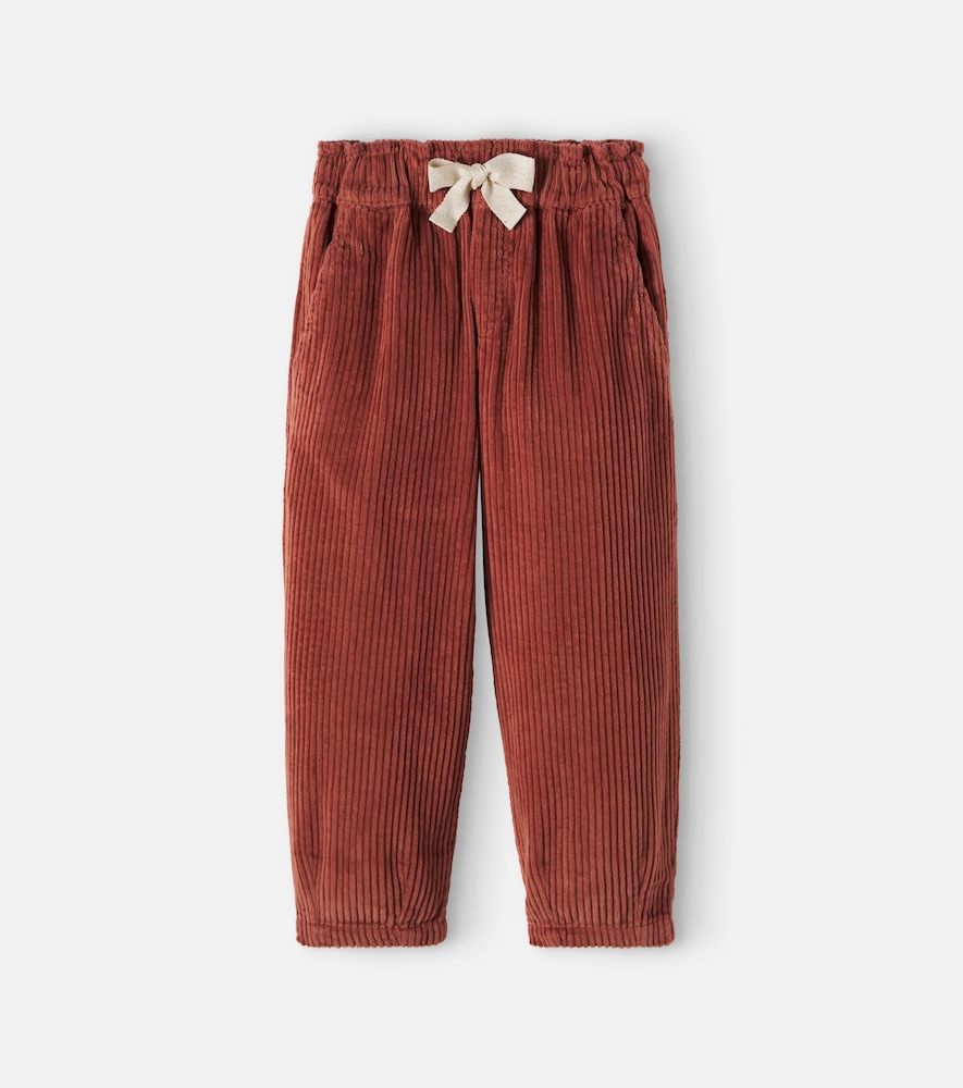 Pantaloni in velluto a coste di cotone