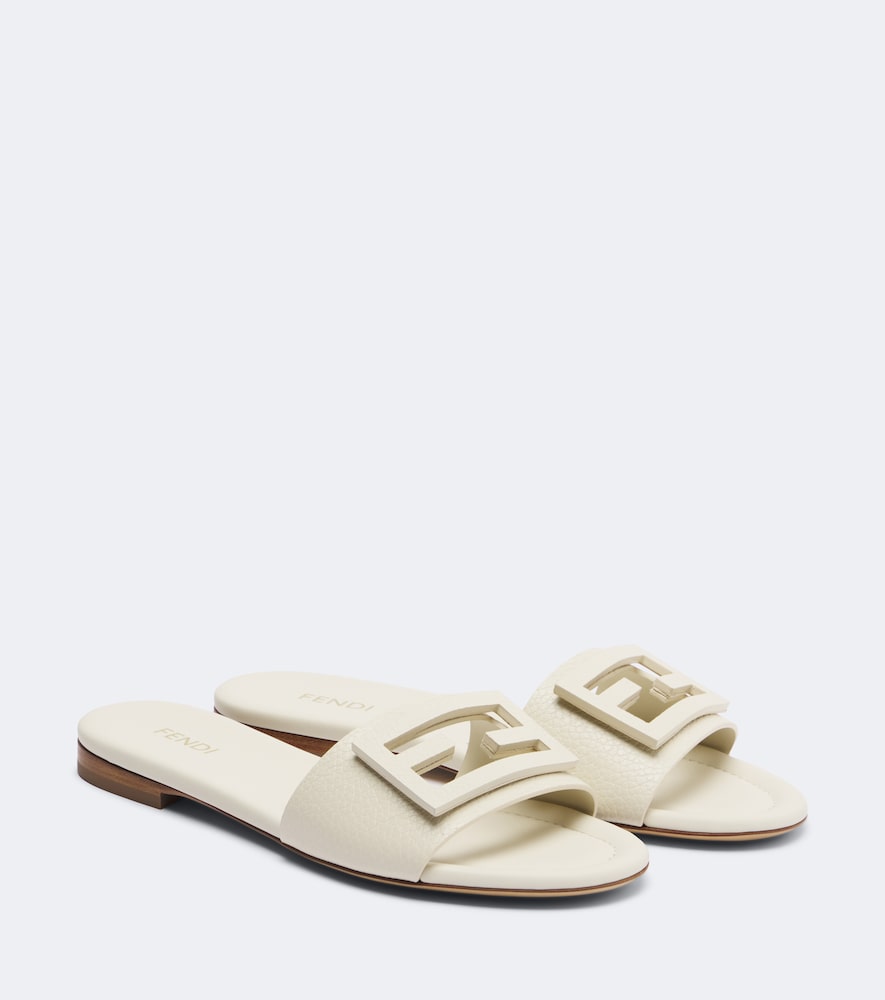 Pantoletten FF aus Leder