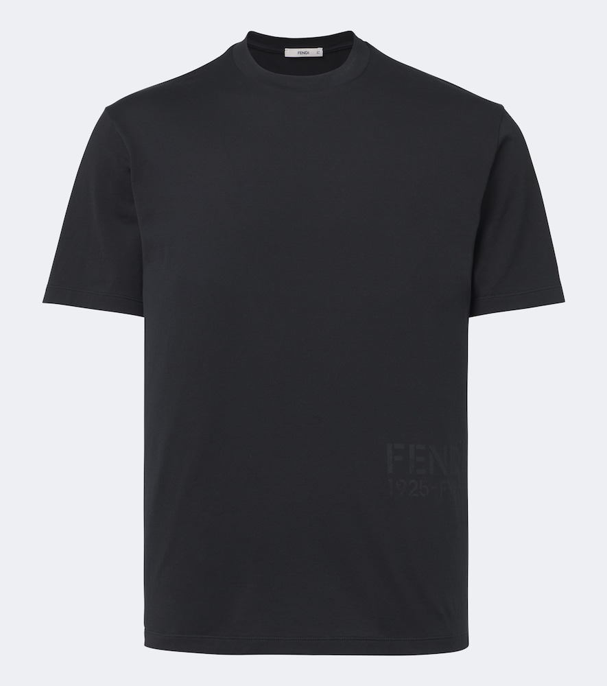 Fendi T-shirt en coton logo 590 €